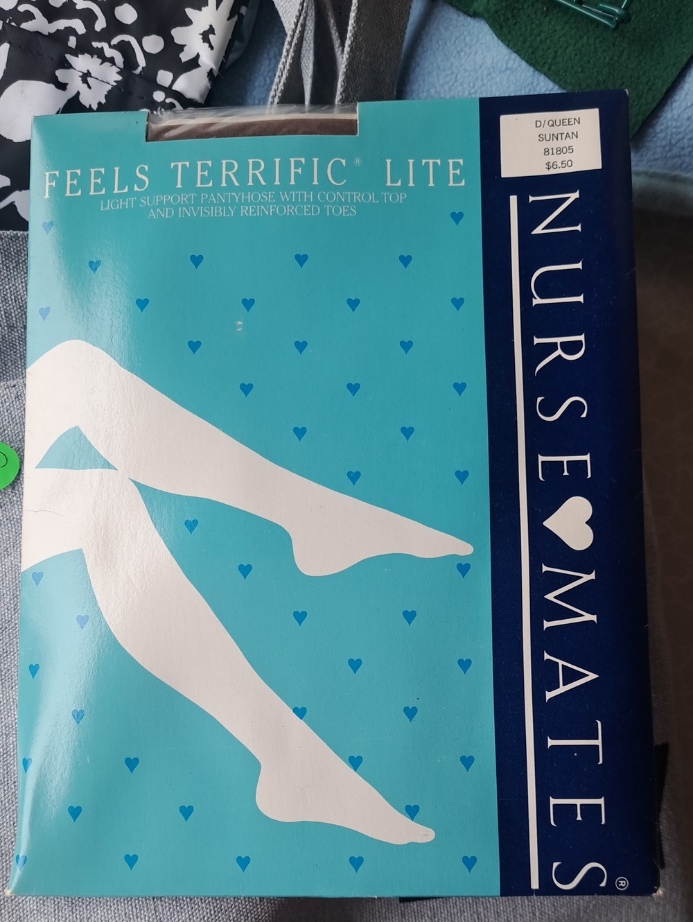 Nurse Mates Feels Terrific Lite Pantyhose - Suntan